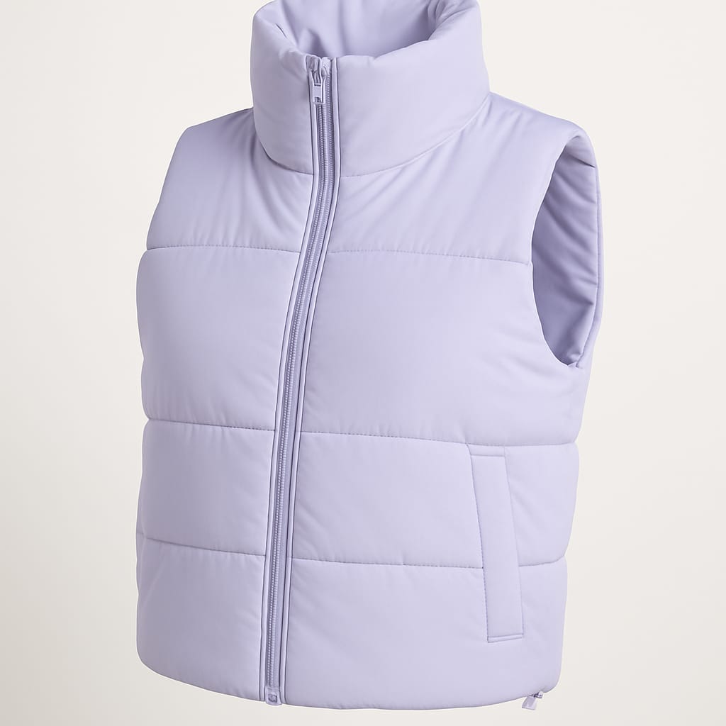 Collar Sleevless jacket