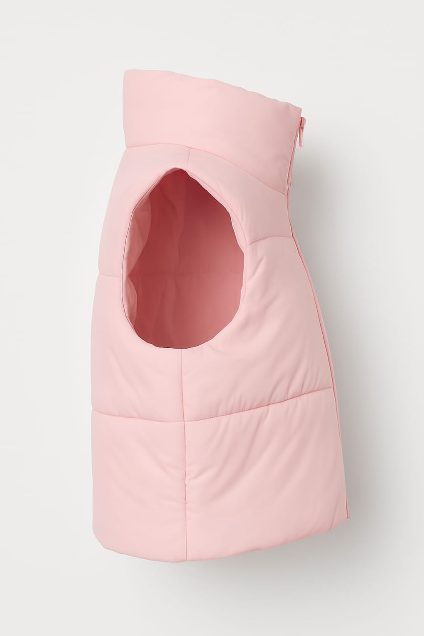 Collar Sleevless jacket